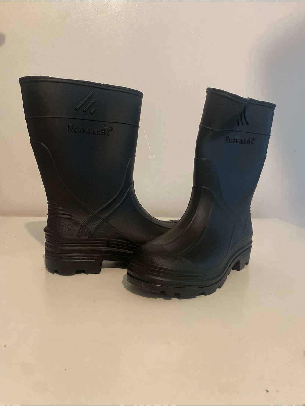 Northerner Black Waterproof Rain Boots
